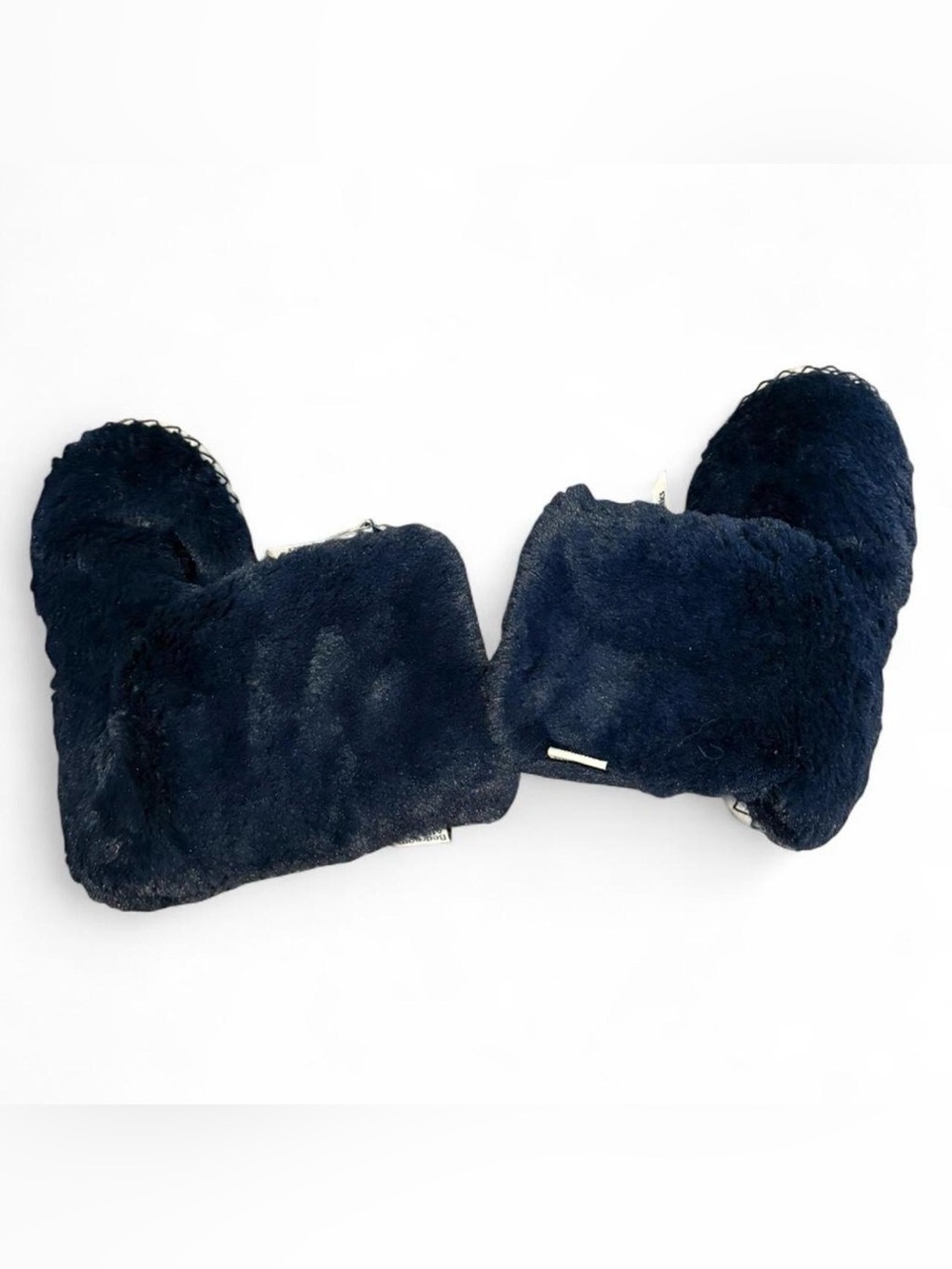 Bedroom Athletics Plush NavyWomen’s Bootie Slippers with Soft Sole - Picture 4 of 4